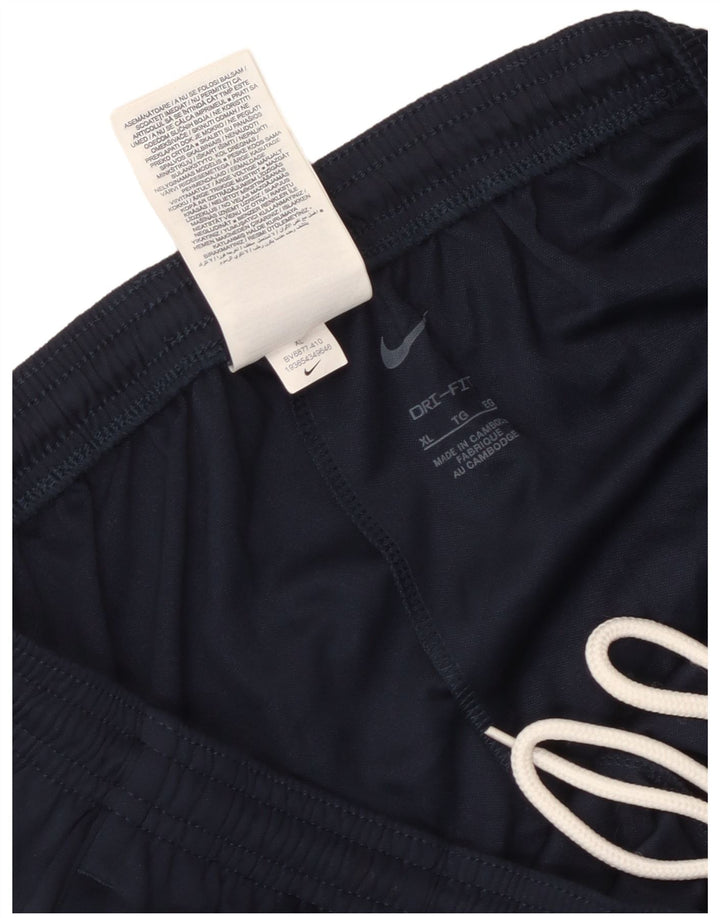 Nike Mens Tracksuit Trousers XL  Navy Blue Polyester Sports
