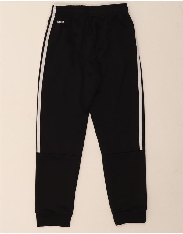 Adidas Boys Aeroready Tracksuit Trousers Joggers 9-10 Years Black