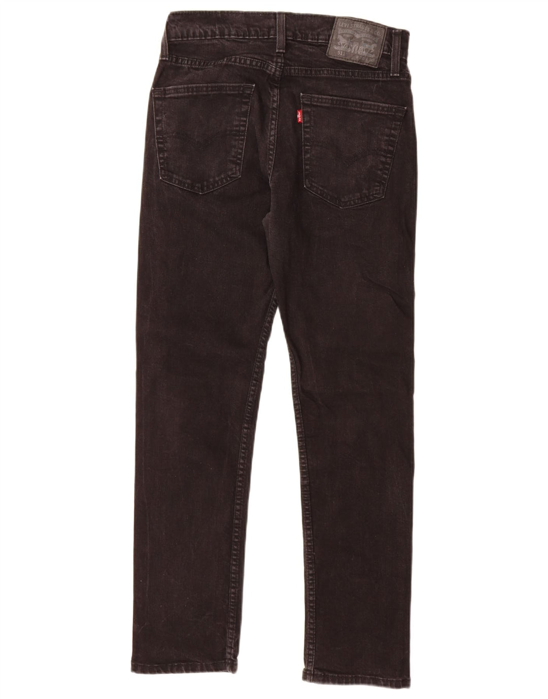 Levi's Mens 511 Slim Jeans W30 L30 Black Cotton