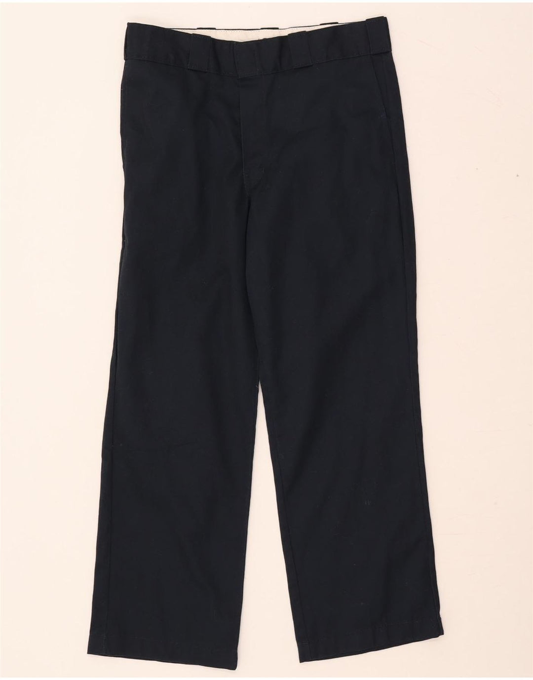 Dickies Mens Original Fit Straight Chino Trousers W32 L28 Navy Blue
