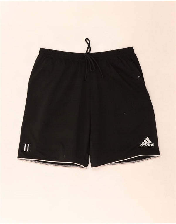Adidas Mens Climalite Sport Shorts Large Black Polyester