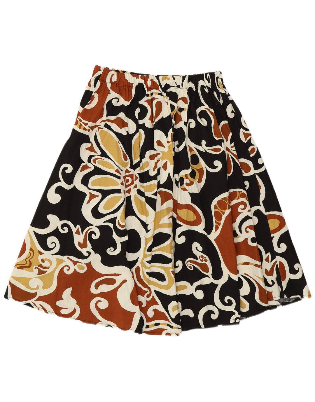 VINTAGE Womens A-Line Skirt W28 Medium Multicoloured Floral