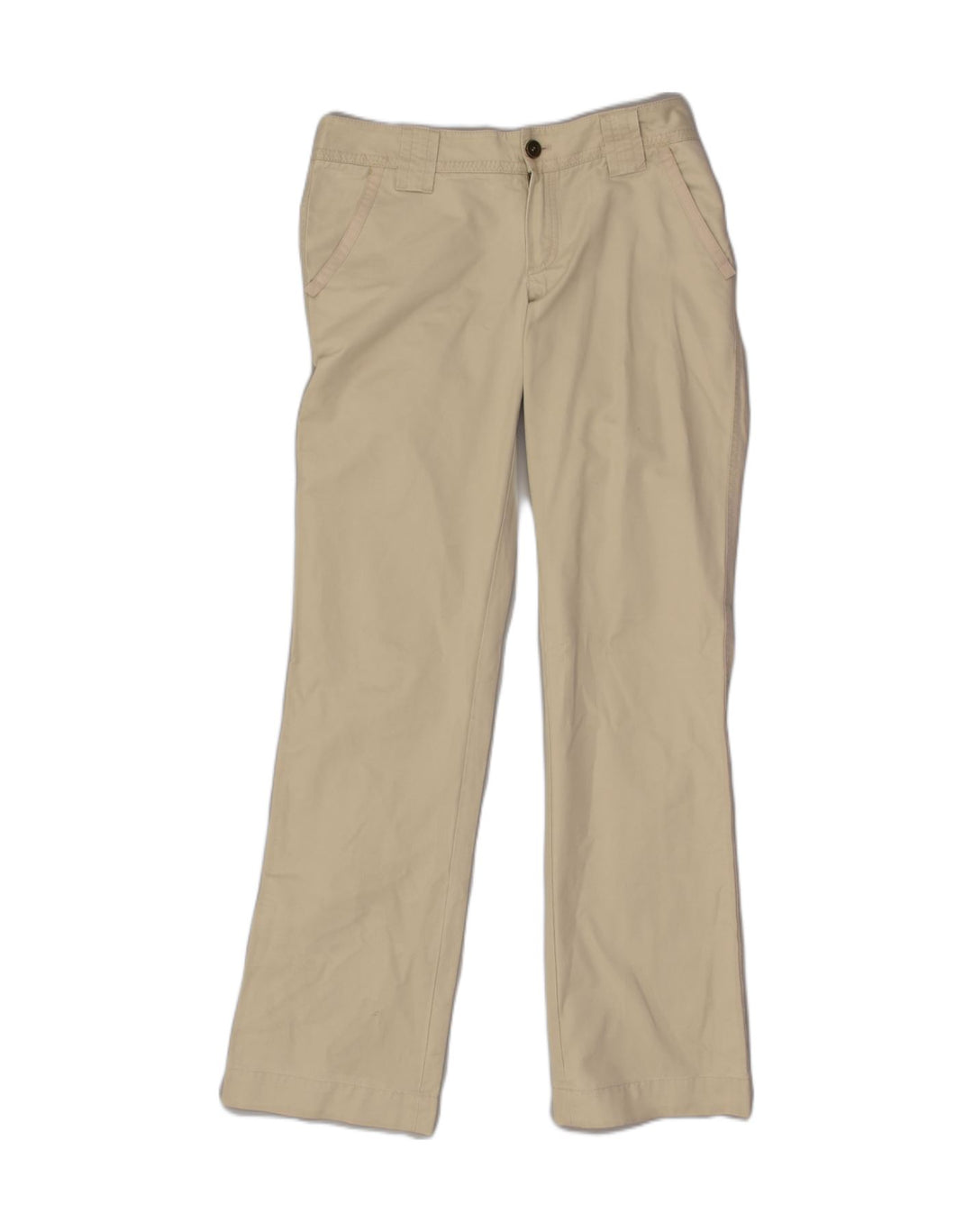 MASSIMO DUTTI Womens Straight Casual Trousers EU 38 Small W28 L321 Beige | Vintage Massimo Dutti | Thrift | Second-Hand Massimo Dutti | Used Clothing | Messina Hembry 