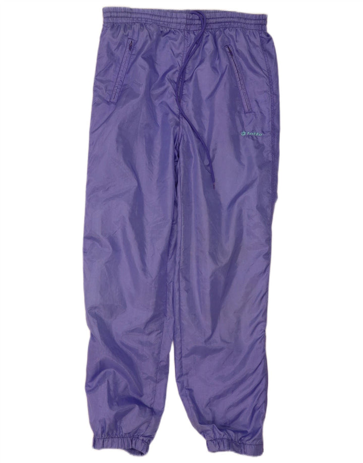 Lotto Mens Tracksuit Trousers Joggers Small  Purple Polyester
