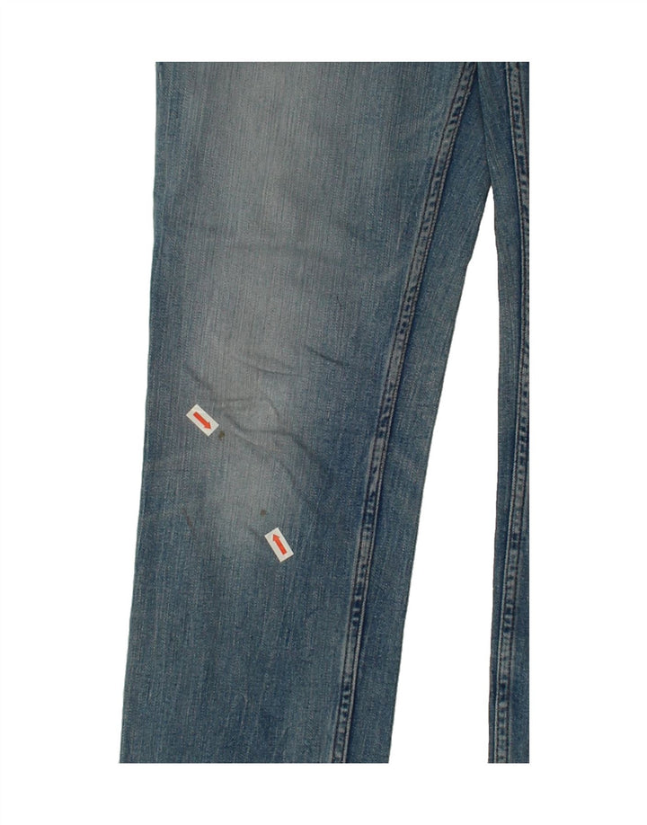 TOMMY HILFIGER Womens Regular Fit Straight Jeans W29 L30  Blue Cotton Vintage Tommy Hilfiger and Second-Hand Tommy Hilfiger from Messina Hembry 