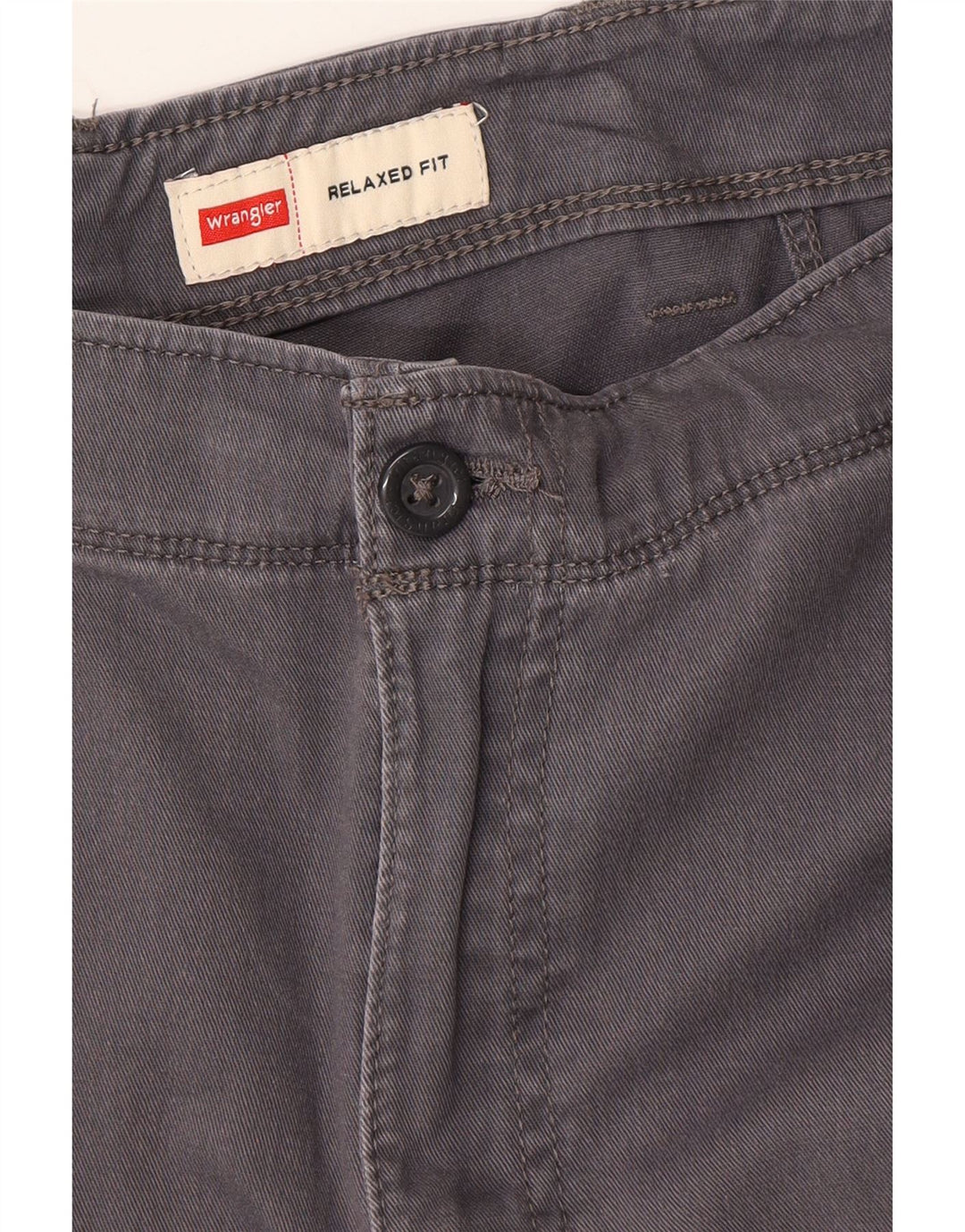 WRANGLER Mens Relaxed Fit Cargo Trousers W42 L28 Grey Vintage Wrangler and Second-Hand Wrangler from Messina Hembry 