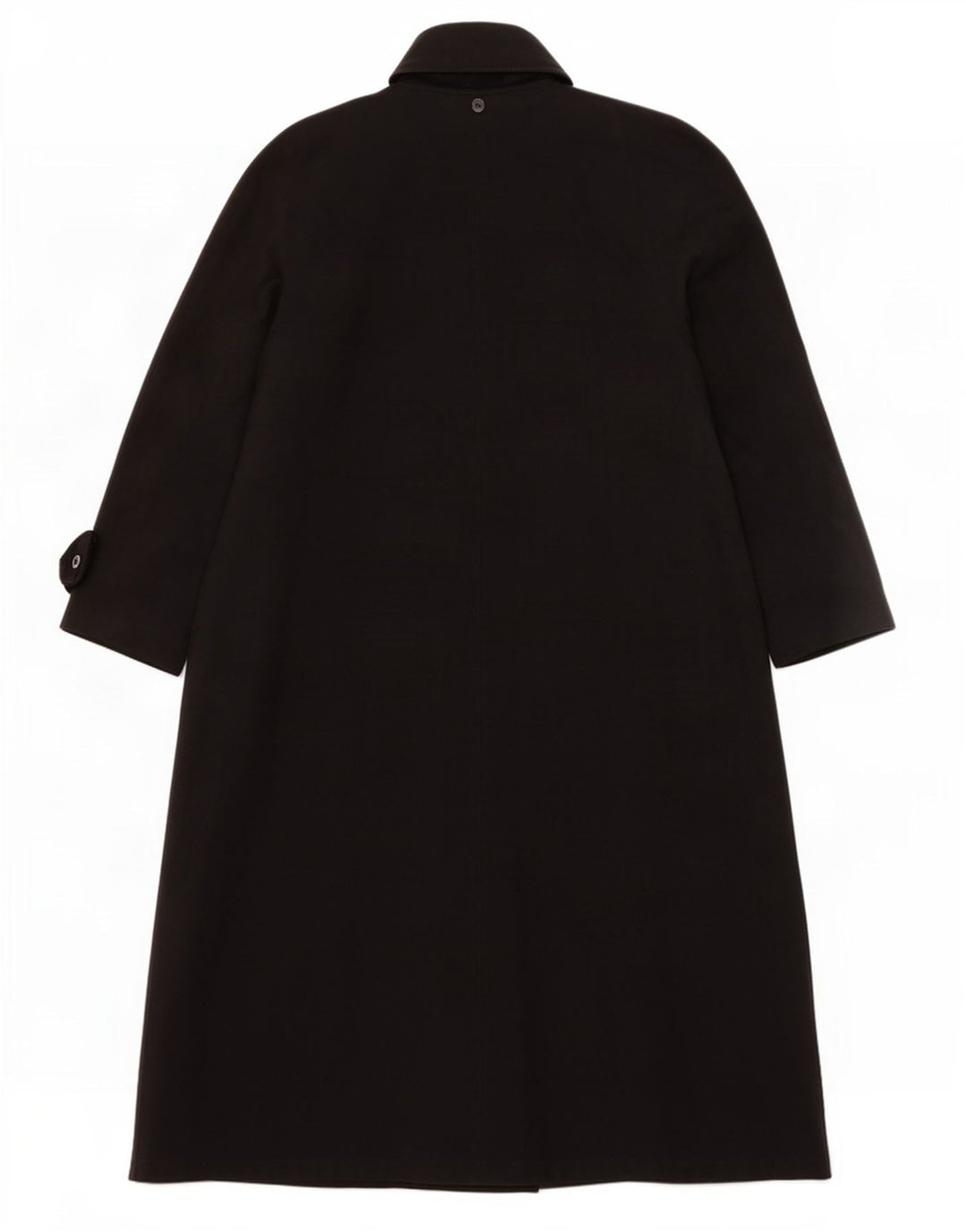 Liz Claiborne Womens Oversized Overcoat UK 8 Small Black Polyester