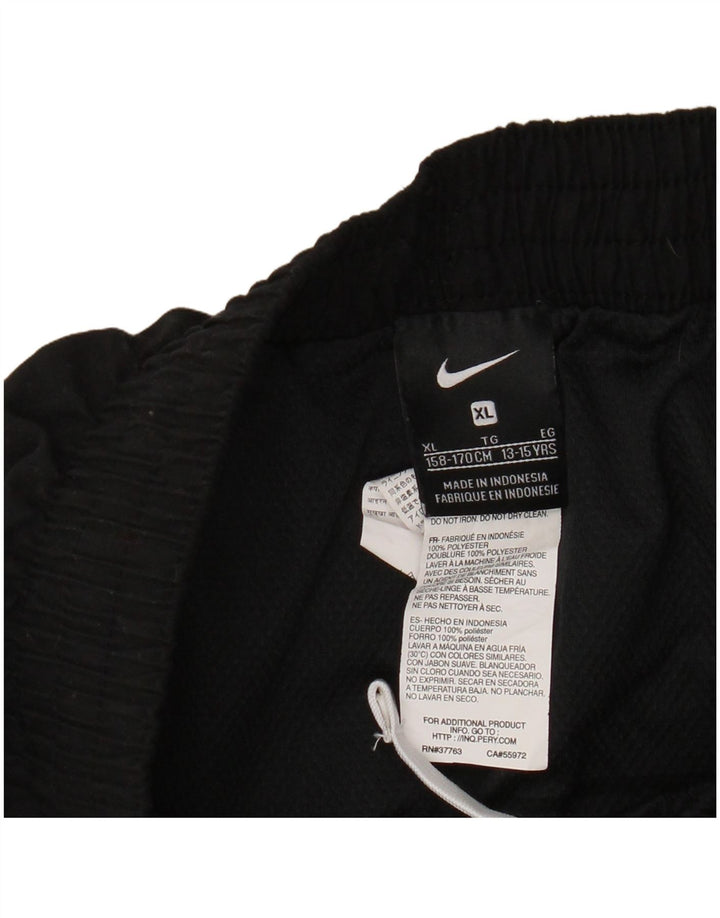 Nike Boys Graphic Swimming Shorts 13-14 Years XL Black Polyester