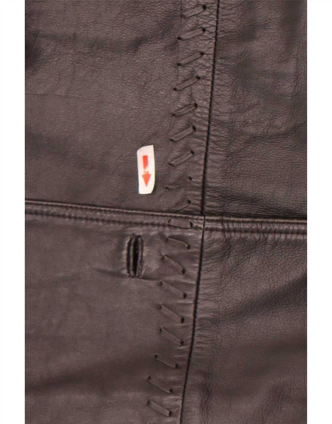 Conbipel Womens Leather Jacket IT 44 Medium Black