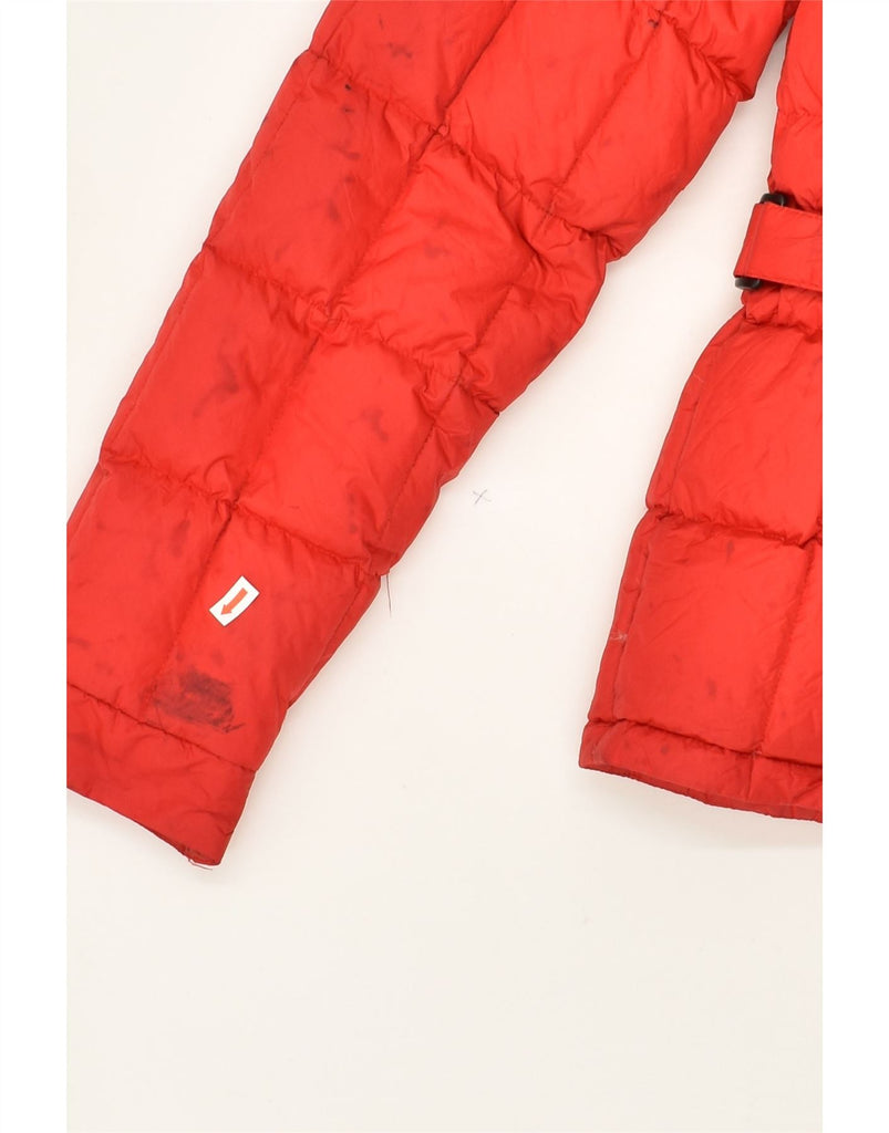 ALBERTO ASPESI Womens Padded Jacket UK 14 Medium Red Nylon | Vintage Alberto Aspesi | Thrift | Second-Hand Alberto Aspesi | Used Clothing | Messina Hembry 