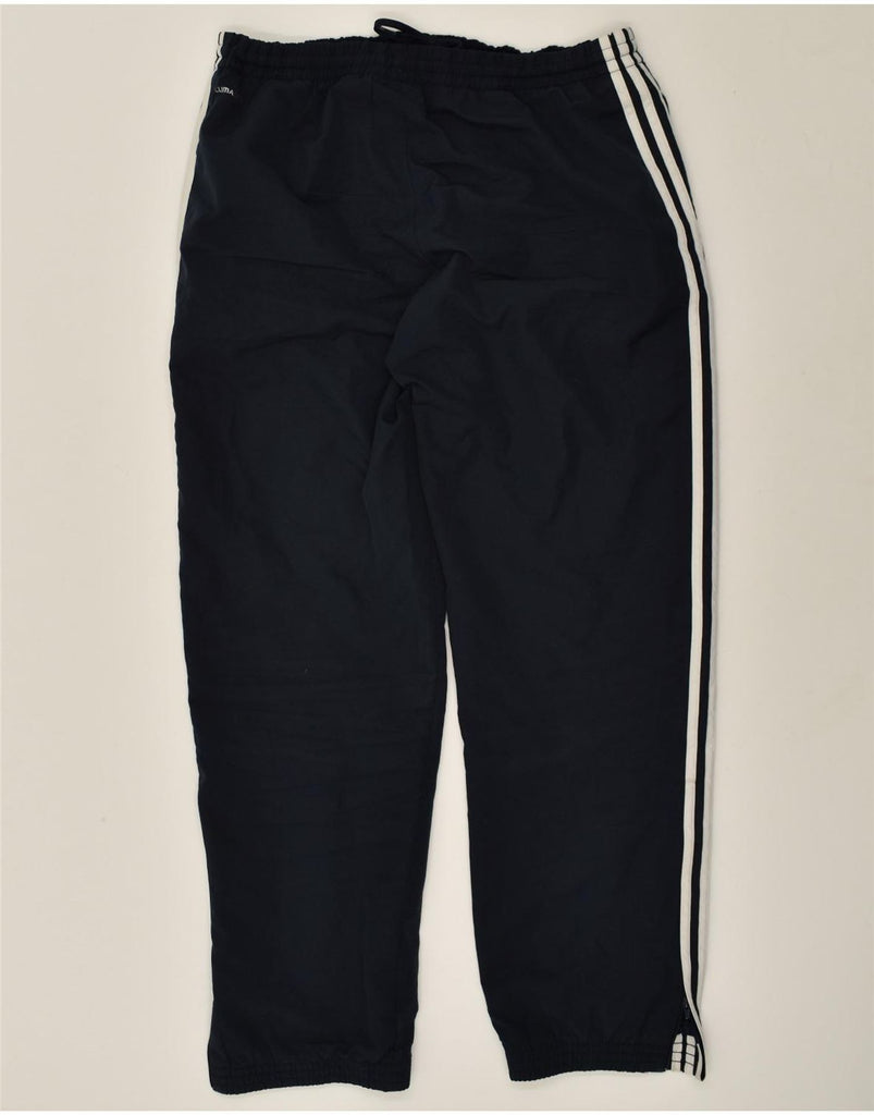 ADIDAS Mens Climalite Tracksuit Trousers Medium Navy Blue Polyester | Vintage Adidas | Thrift | Second-Hand Adidas | Used Clothing | Messina Hembry 