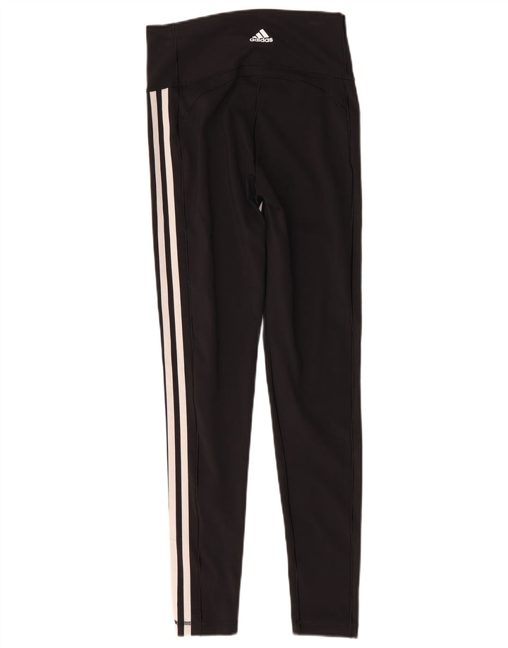 Adidas Womens Leggings UK 12/14 Medium Black