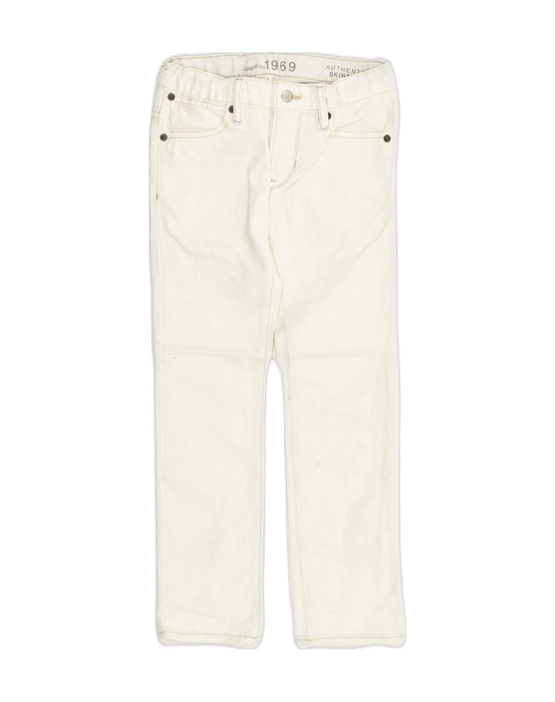 GAP Boys Skinny Jeans 6-7 Years W24 L22 White | Vintage Gap | Thrift | Second-Hand Gap | Used Clothing | Messina Hembry 