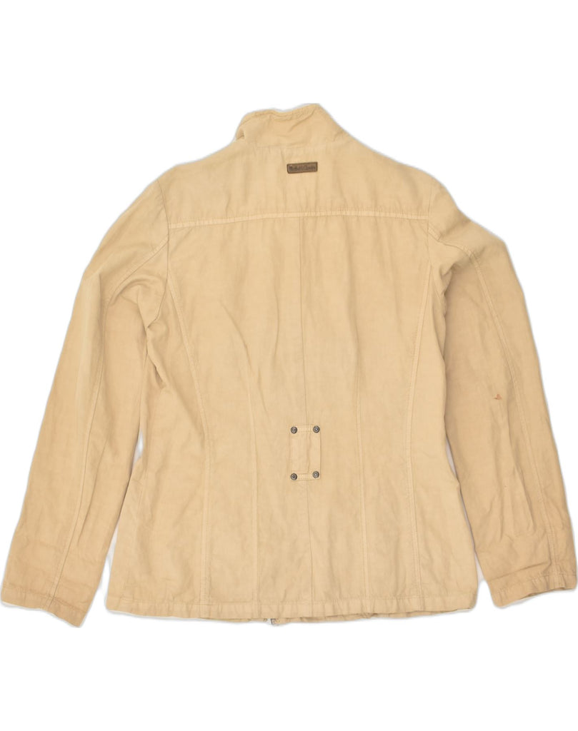 MARLBORO CLASSICS Womens Utility Jacket EU 40 Medium Beige Cotton | Vintage Marlboro Classics | Thrift | Second-Hand Marlboro Classics | Used Clothing | Messina Hembry 