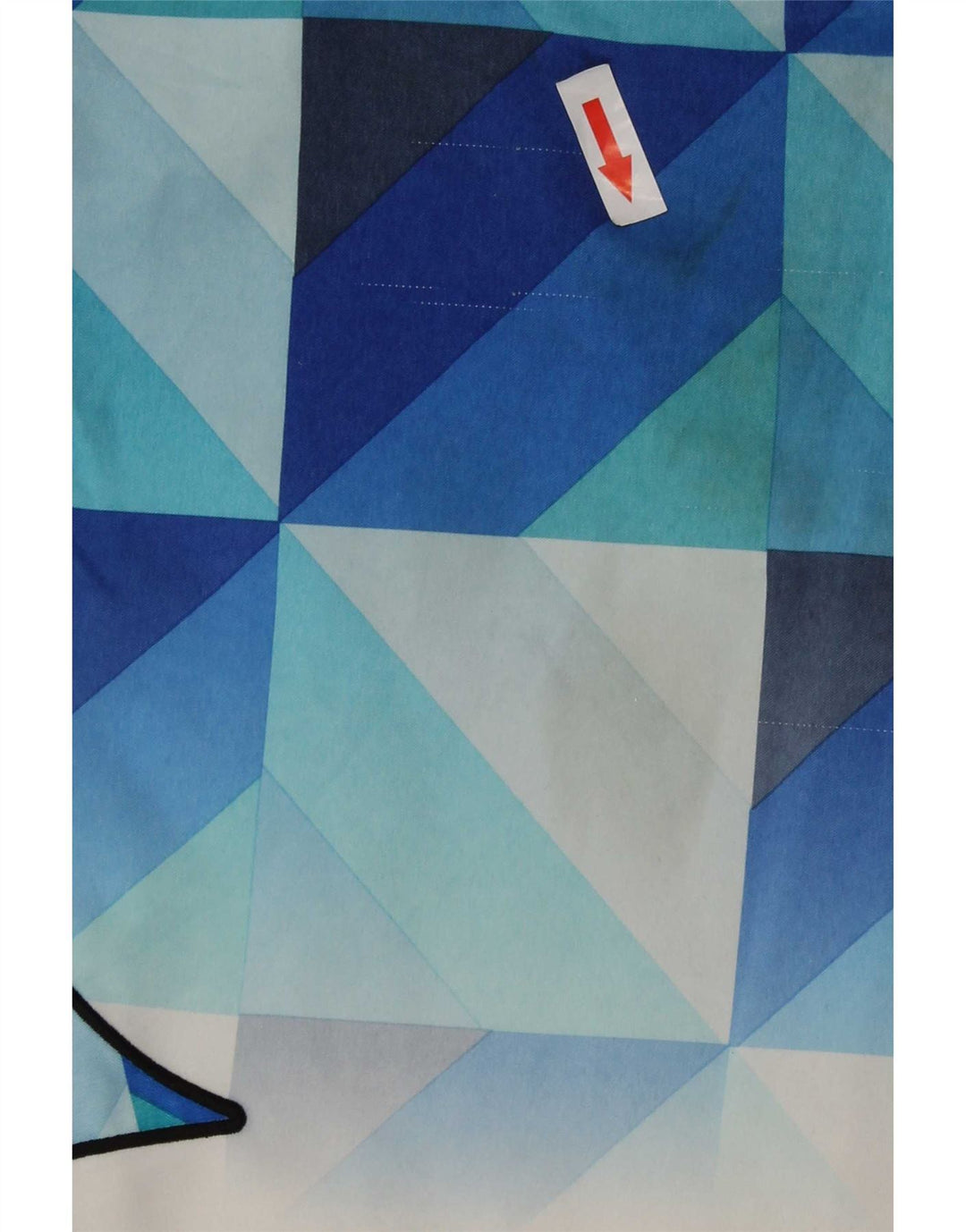 Hurley Mens Graphic Swimming Shorts Medium Blue Geometric