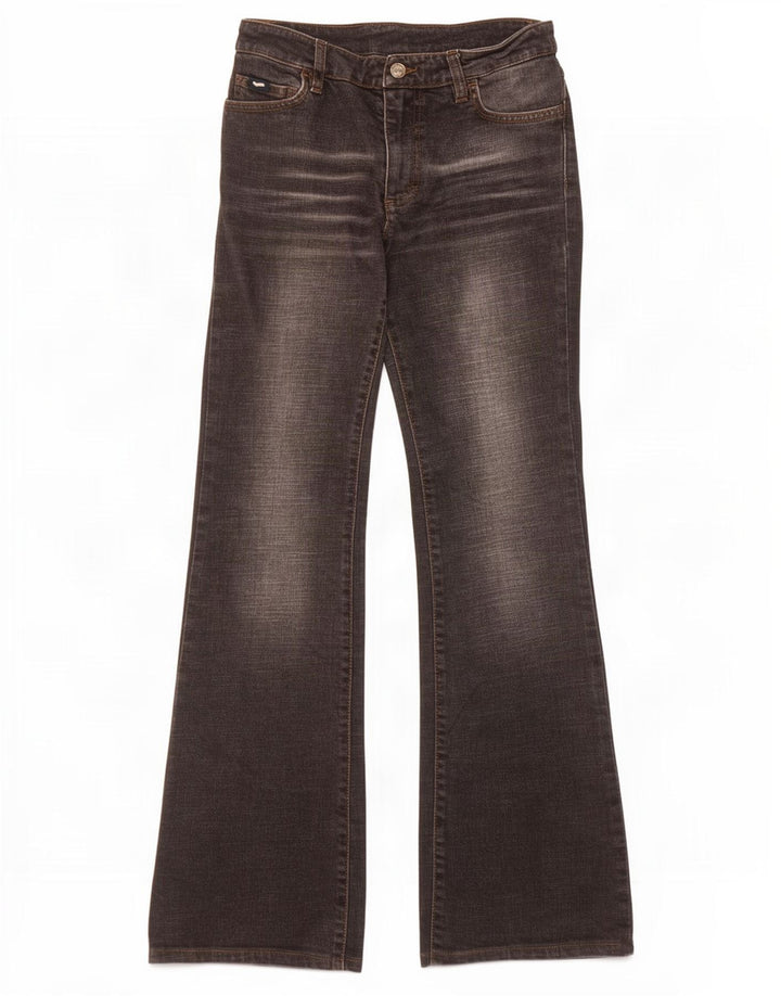 Gas Womens Flared Jeans W29 L34 Black