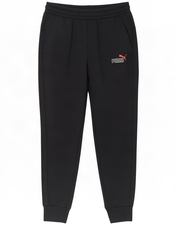 Puma Mens Tracksuit Trousers Joggers Small Black Cotton