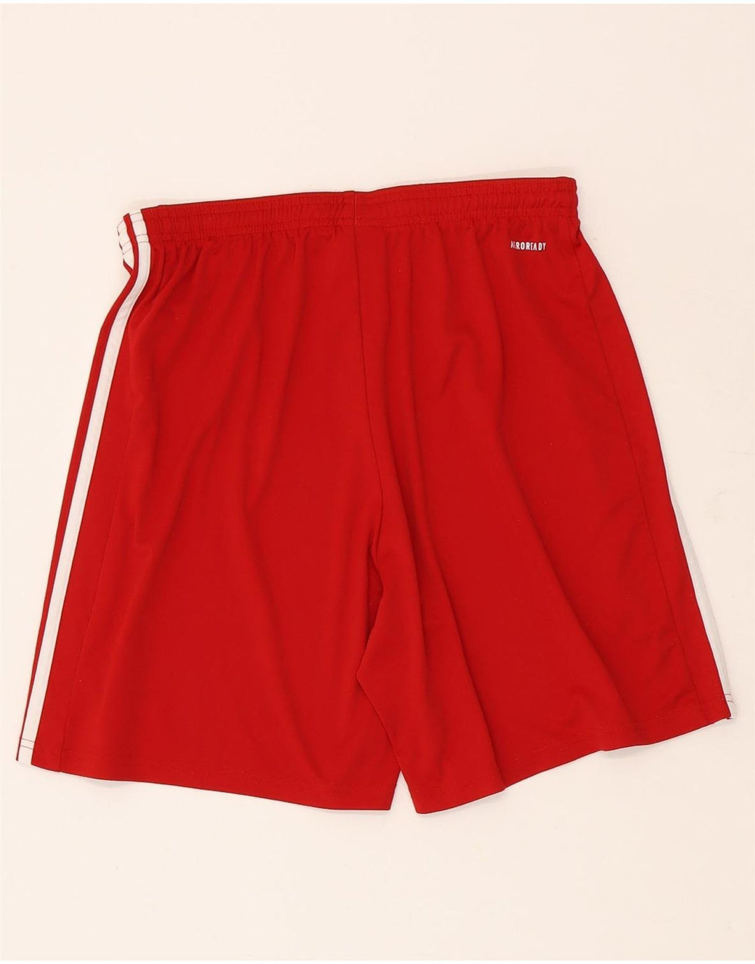 Adidas Mens Aeroready Sport Shorts Large Red Polyester