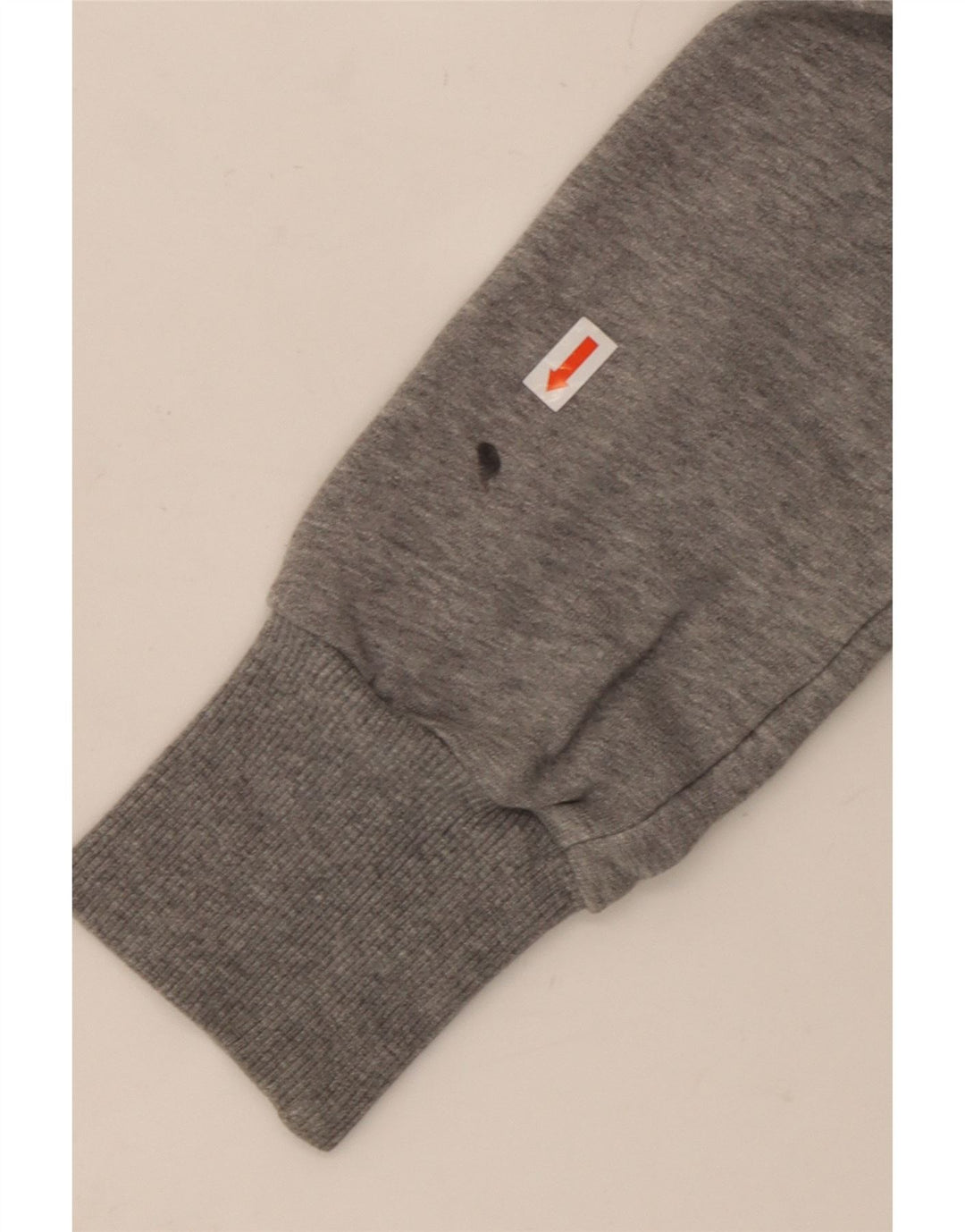 PUMA Womens Tracksuit Top Jacket UK 12 Medium Grey Floral Cotton