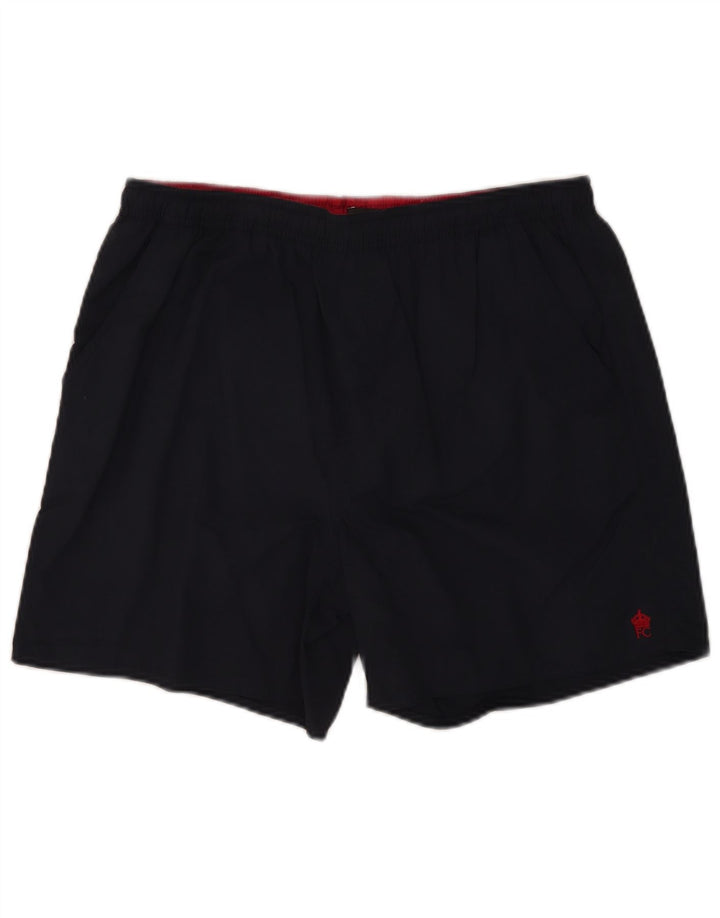 French Connection Mens Swimming Shorts Large Navy Blue Polyamide