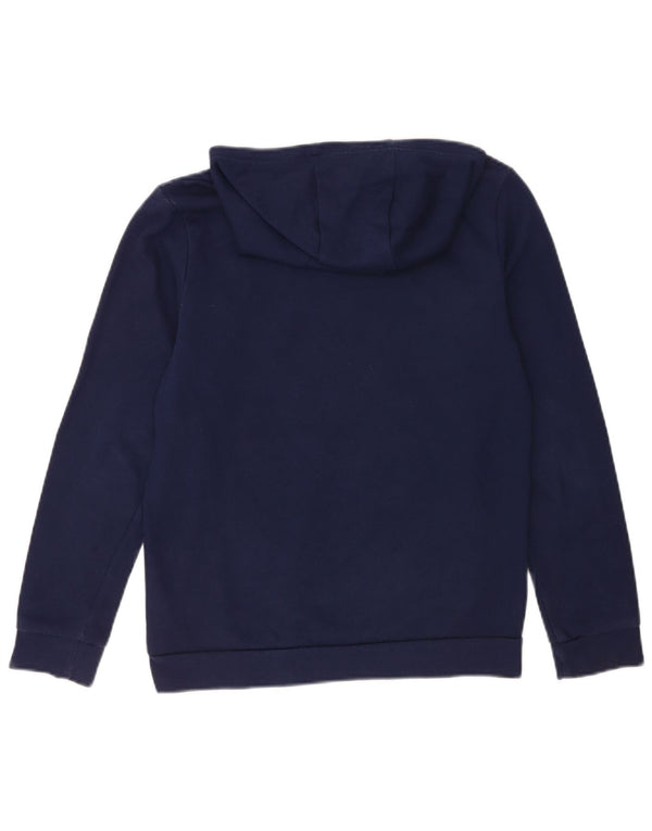Adidas Boys Hoodie Jumper 13-14 Years Navy Blue