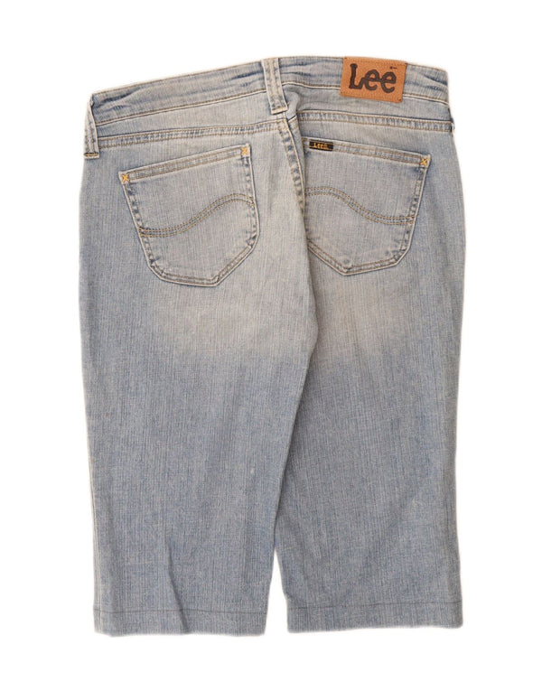 Lee Womens Bermuda Denim Shorts W31 Medium  Blue Cotton