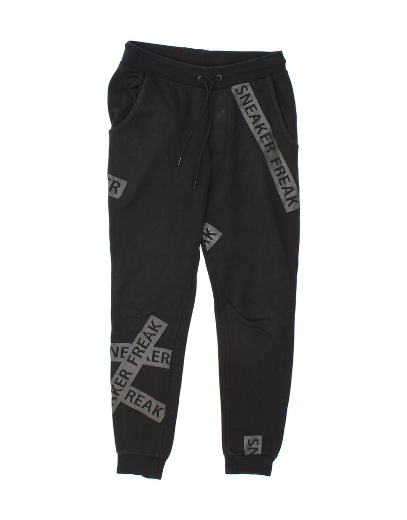 SNEAKER FREAK  Mens Tracksuit Trousers Joggers Small  Black Colourblock Vintage Sneaker Freak and Second-Hand Sneaker Freak from Messina Hembry 