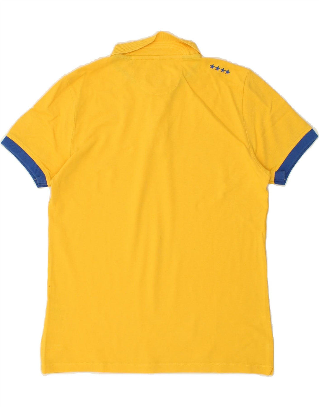 INVICTA Boys Polo Shirt 13-14 Years Yellow Cotton Vintage Invicta and Second-Hand Invicta from Messina Hembry 