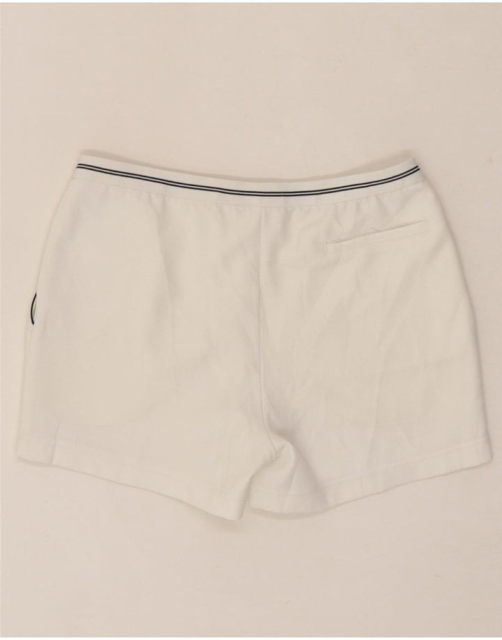 VINTAGE Womens Chino Shorts W30 Medium White Vintage Vintage and Second-Hand Vintage from Messina Hembry 