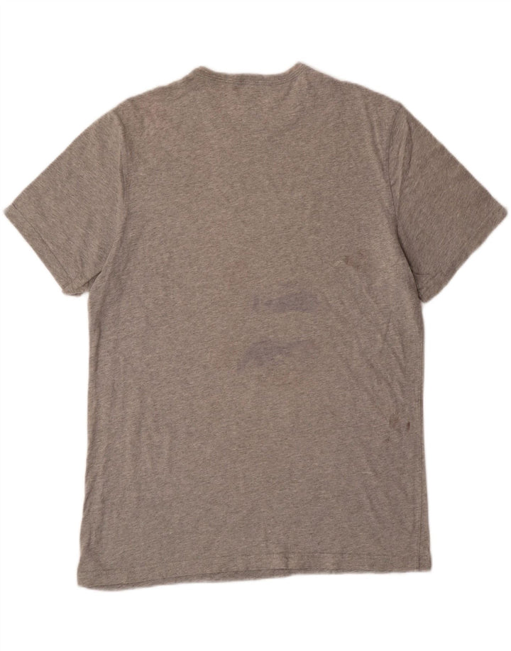 TOMMY HILFIGER Mens T-Shirt Top Large Grey Vintage Tommy Hilfiger and Second-Hand Tommy Hilfiger from Messina Hembry 