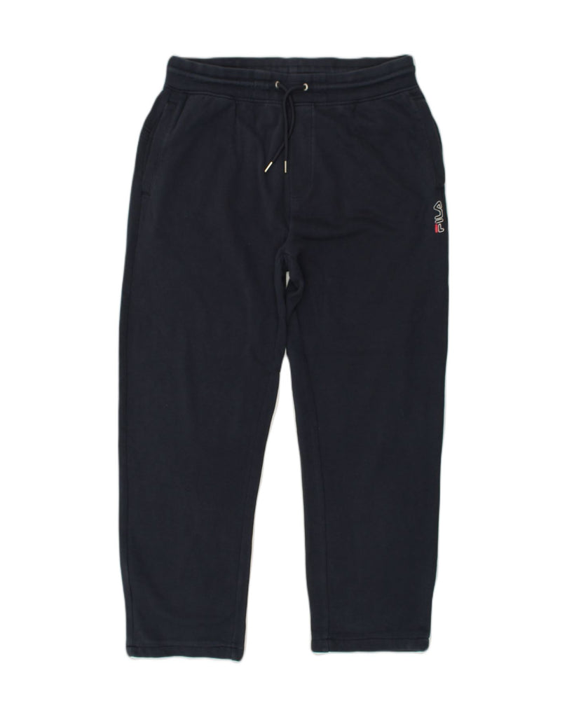 FILA Mens Tracksuit Trousers 2XL Navy Blue | Vintage Fila | Thrift | Second-Hand Fila | Used Clothing | Messina Hembry 