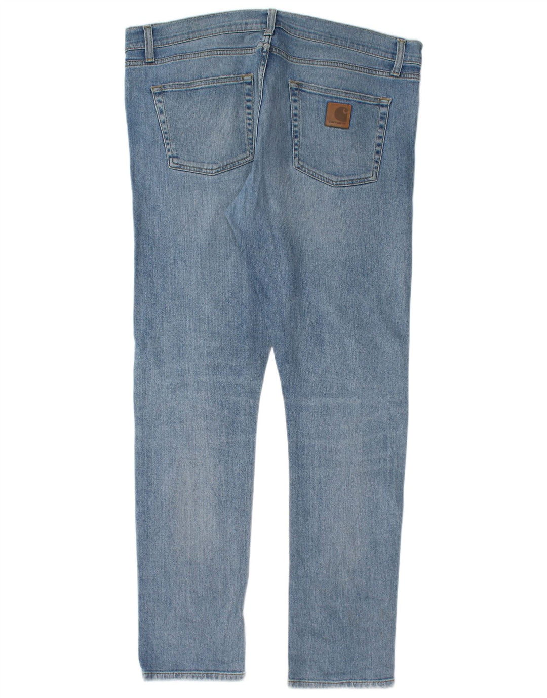Carhartt Mens Slim Jeans W36 L32 Blue Cotton