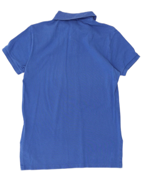 Polo Ralph Lauren Mens Custom Fit Polo Shirt Small Blue Cotton