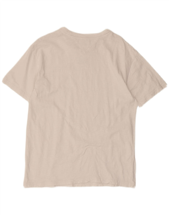 Tommy Hilfiger Mens T-Shirt Top Small White