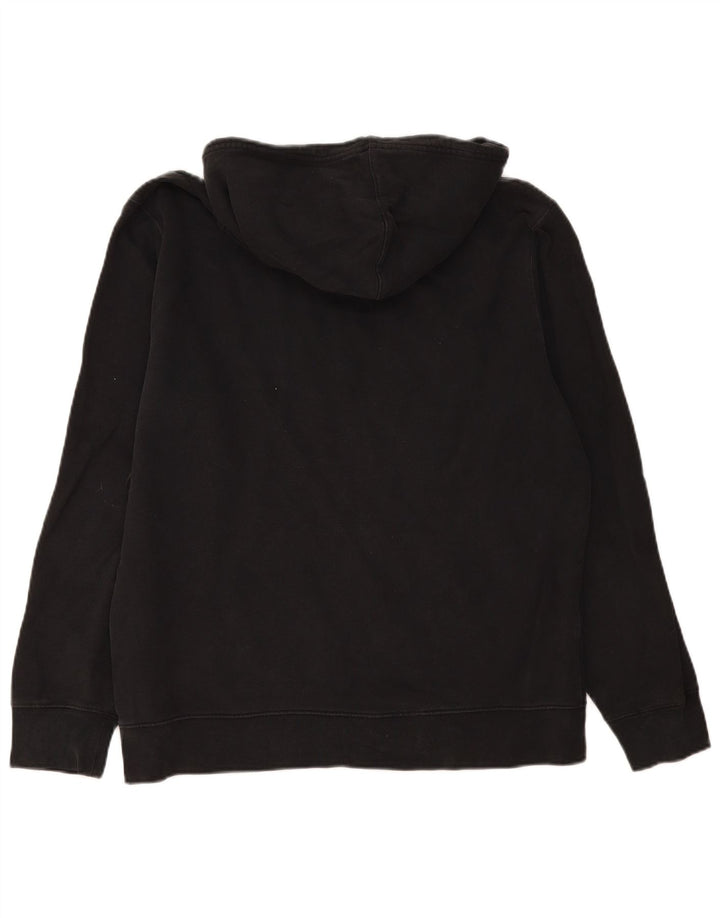 Levi's Mens Graphic Hoodie Jumper Large Black Cotton