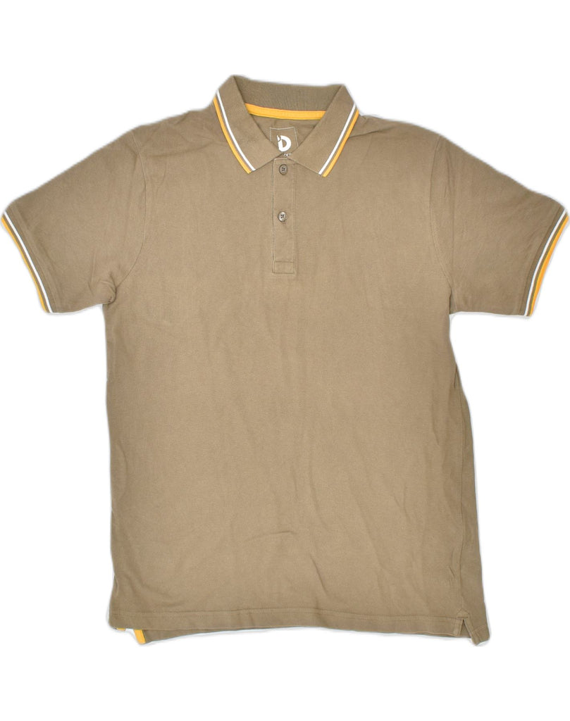 DACK'S Mens Polo Shirt Small Brown Cotton | Vintage | Thrift | Second-Hand | Used Clothing | Messina Hembry 