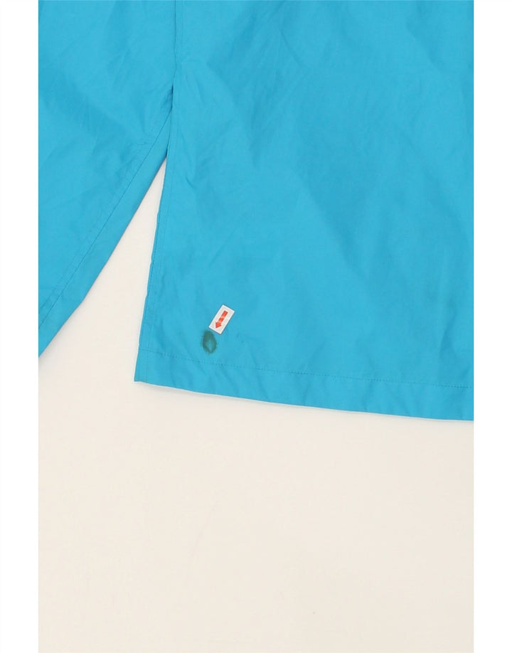 FAT FACE Womens Oversized Hooded Rain Jacket UK 10 Small  Blue Nylon | Vintage Fat Face | Thrift | Second-Hand Fat Face | Used Clothing | Messina Hembry 