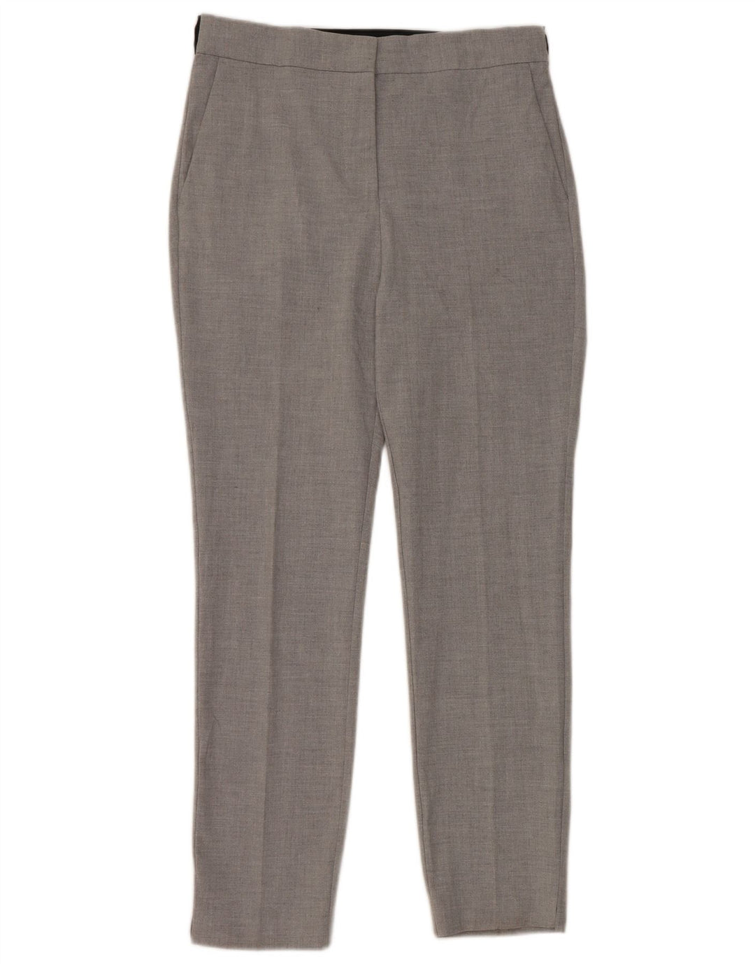 Zara Womens Tapered Chino Trousers Medium W30 L28 Grey Polyester