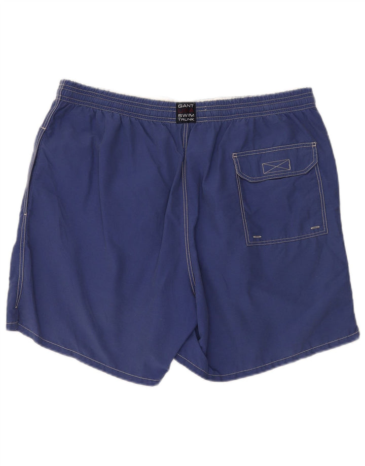 Gant Mens Graphic Swimming Shorts Large  Blue