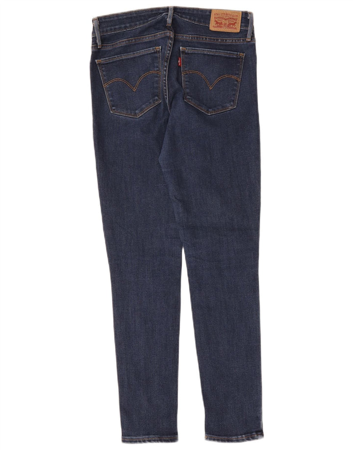 Levi's Womens 711 Skinny Jeans W26 L27 Navy Blue