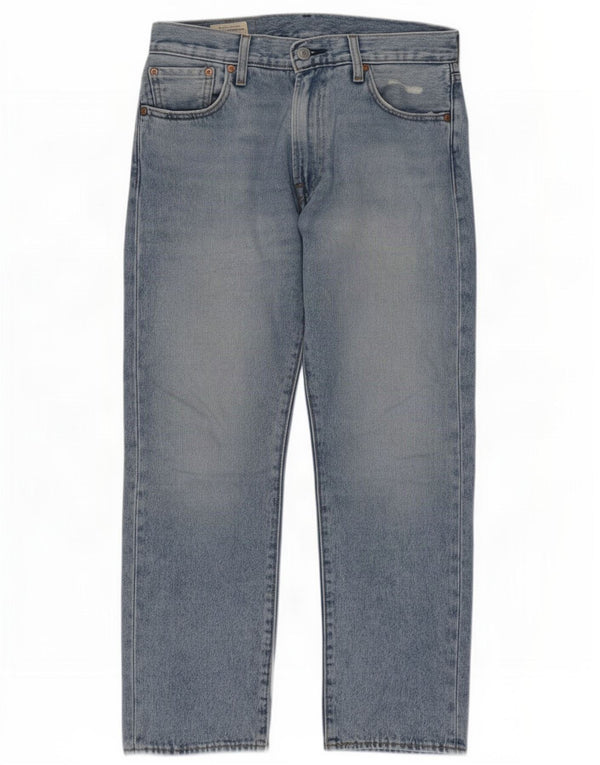 Levi's Womens 551 Loose Fit Straight Jeans W29 L26 Blue Cotton