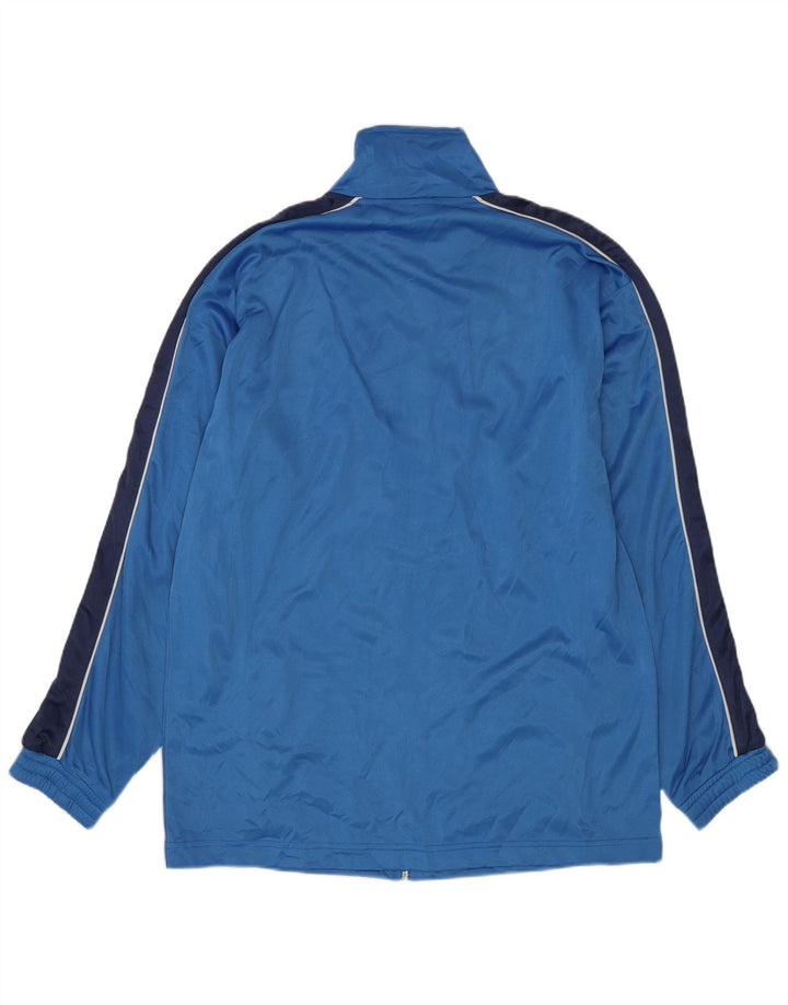 Reebok Mens Tracksuit Top Jacket Medium Blue Colourblock Polyester