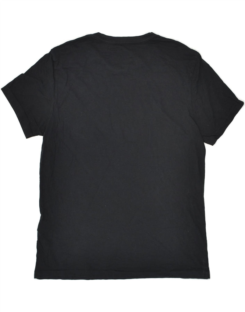 ALL SAINTS Mens T-Shirt Top Medium Black Cotton | Vintage All Saints | Thrift | Second-Hand All Saints | Used Clothing | Messina Hembry 