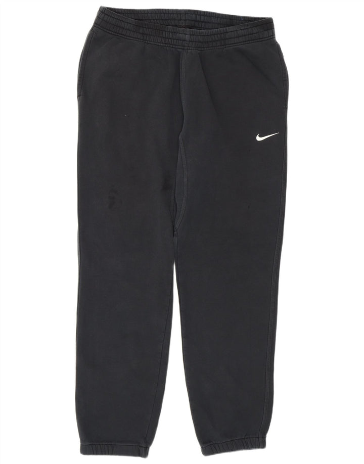 Nike Mens Tracksuit Trousers Joggers Large Black Cotton