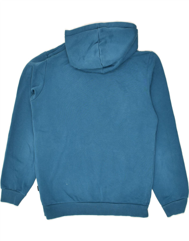 PUMA Boys Graphic Hoodie Jumper 11-12 Years Blue Cotton | Vintage Puma | Thrift | Second-Hand Puma | Used Clothing | Messina Hembry 