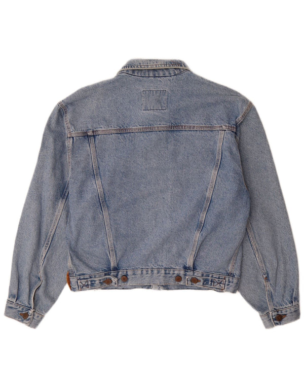 Uniform Mens Type A-1 Denim Jacket UK 38 Medium Blue