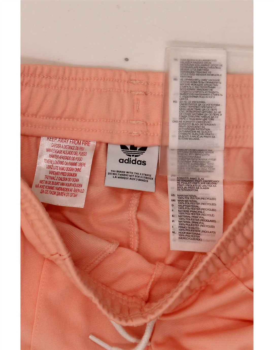 Adidas Girls Tracksuit Trousers 11-12 Years Pink Polyester