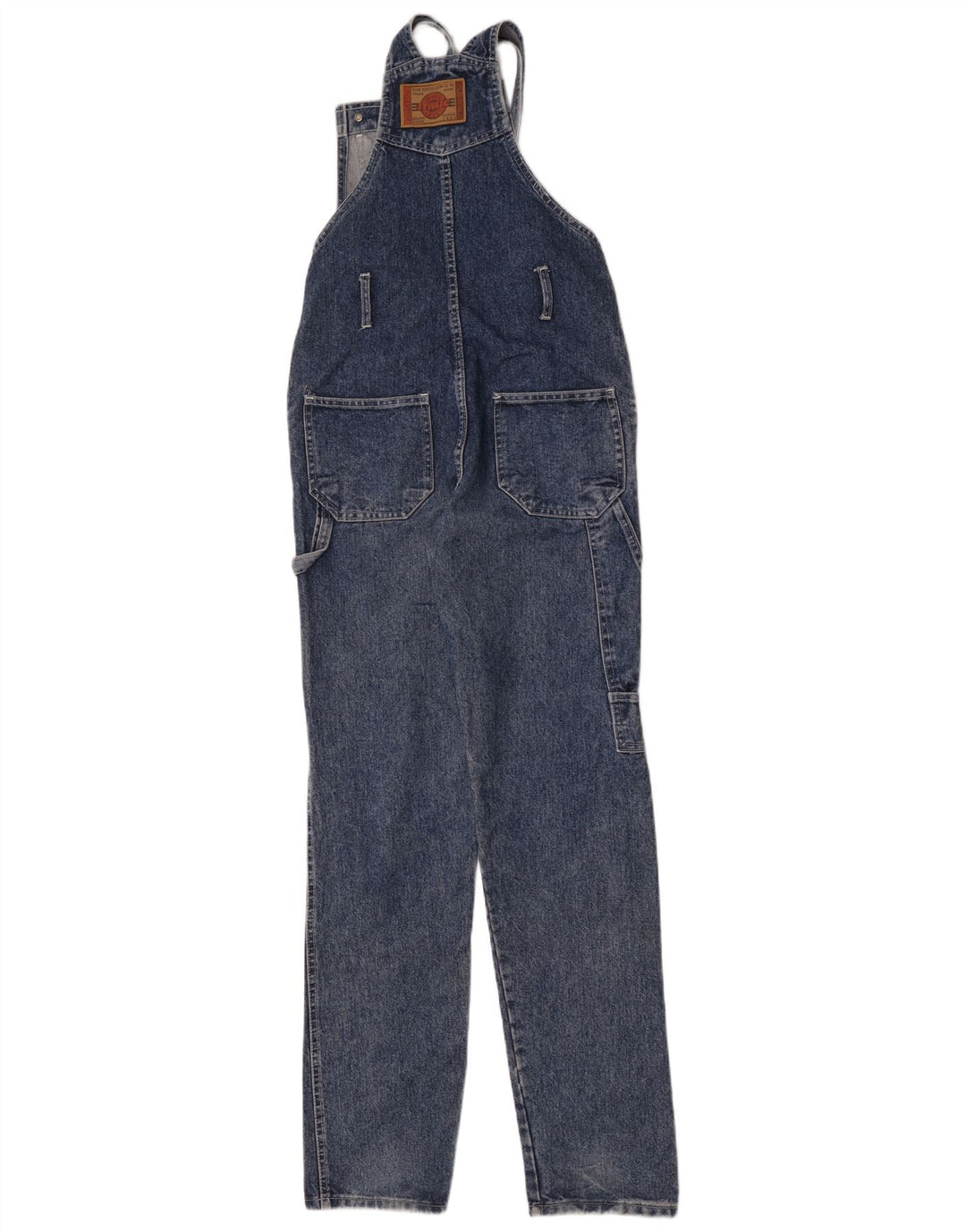 Vintage Womens Dungarees Jeans W29 L33 Blue Cotton