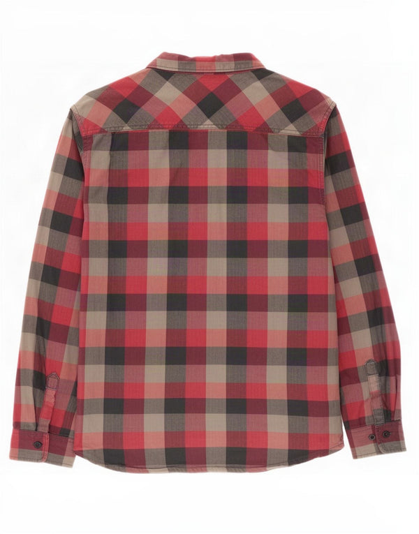 Lee Mens Regular Fit Flannel Shirt XL Multicoloured Check Cotton