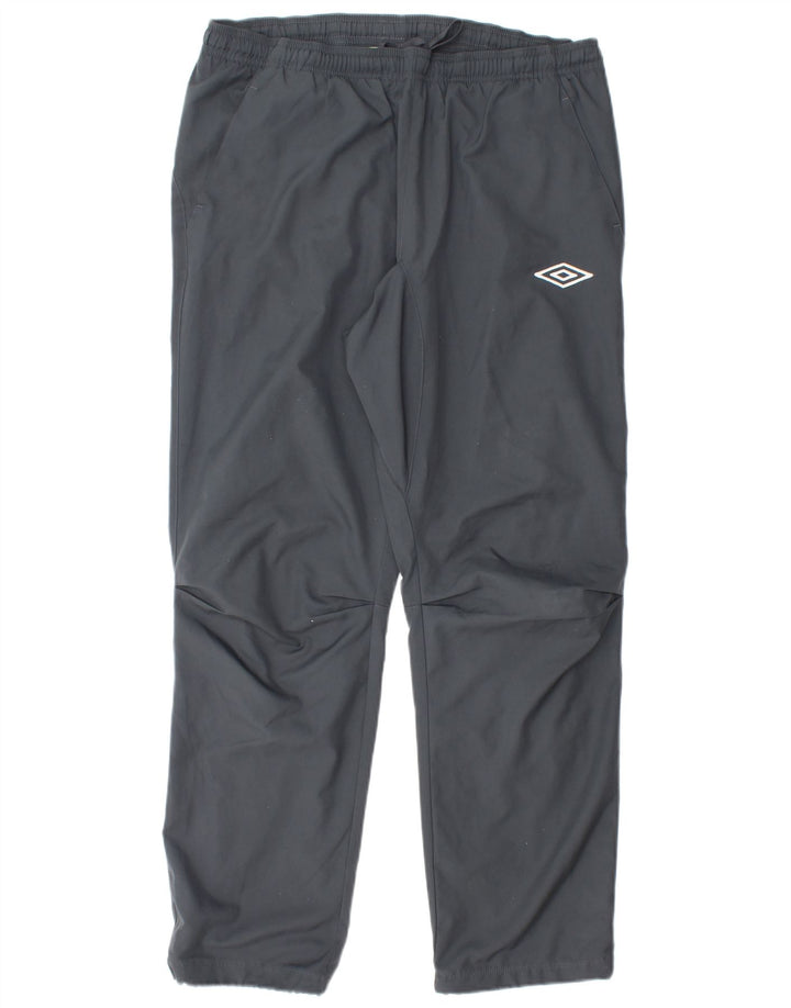 UMBRO Mens Tracksuit Trousers Medium  Grey Polyester